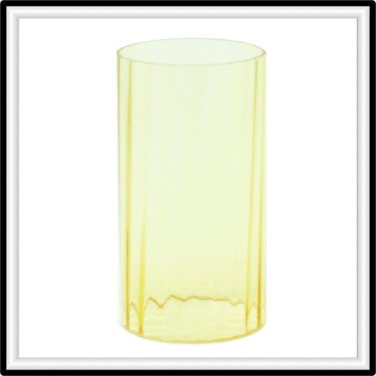 Ersatzglas Glaszylinder gerade Form 14 x 7,5 cm für Grablaternen